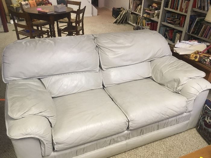 Leather Couch $100