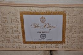 Stearns & Foster King bed