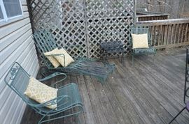 Wrought Iron chaise lounge