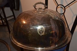 Serve next Thanksgiving's turkey in style - platter and cover.