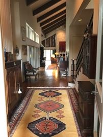 Entry rug 11' 8" X 6' 7"