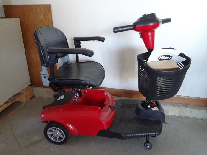 Bobcat Drive 3 Wheel Scooter-Like New!!   BUY IT NOW - $400                                                   
