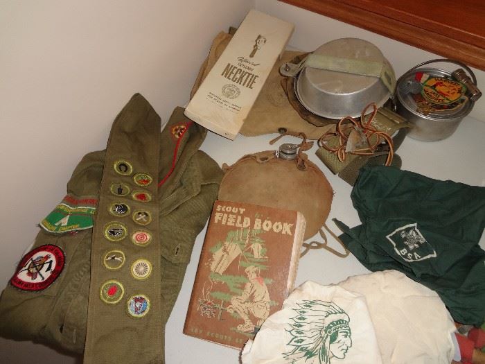 1950's Boy Scout Memorabilia