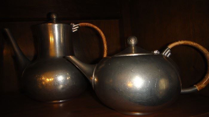 Pewter coffee pot, Pewter Tea pot