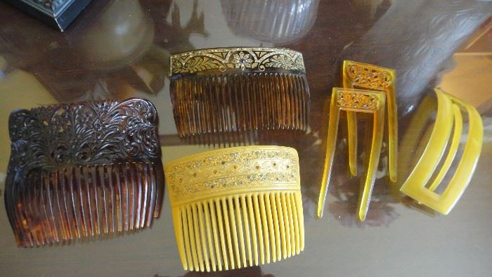 Vintage Hair Combs