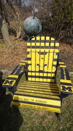 Michigan Adirondack Chair 