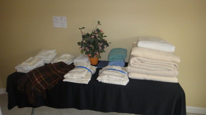 Linens, Blankets, Towels