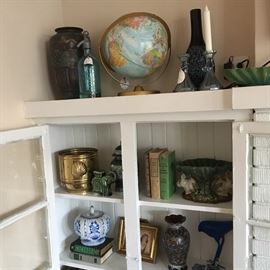 lots of nice small pieces - vases, brass, candle holders, etc
