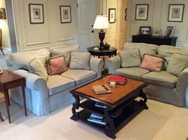 Lovely Den Furniture, coffee table not included.