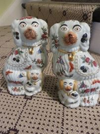 Pair of Staffordshire Dogs
