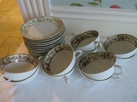 Antique China cups & saucers
