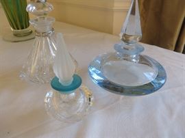 Crystal Perfume Bottles