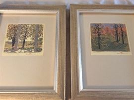 Pair of Prints by Gustave Baumann (1881 - 1971)