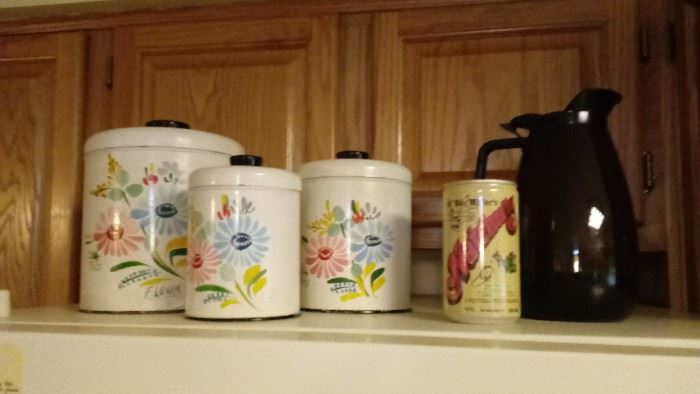 Vintage canisters
