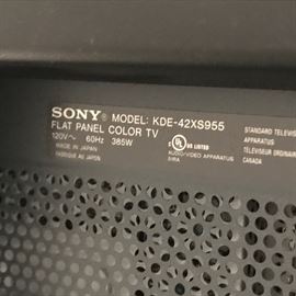 2005 Sony TV