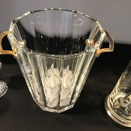 Baccarat crystal champagne bucket in the "Harmonie" pattern.  Gorgeous!