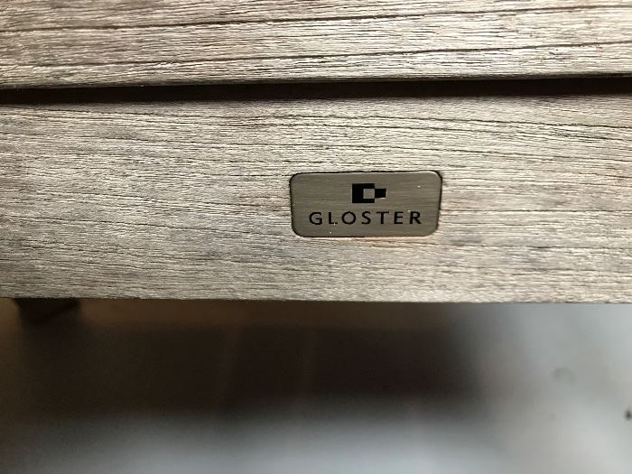 Gloster Teak Patio furniture