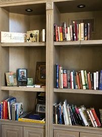 Books and Picture frames