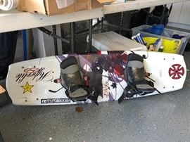 Wakeboard - one of 3 = we aslo have a single waterski