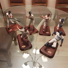 Danbury mint-
George Brett
Stan Musial
Al Kaline
Ichiro
Bob Feller
Jackie Robinson