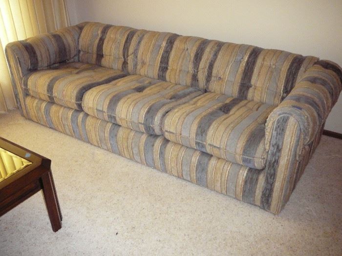 nice Vintage 7 foot sofa
