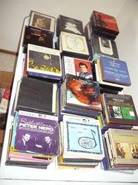 about 80 Reel To Reel tapes - classical - pop music 