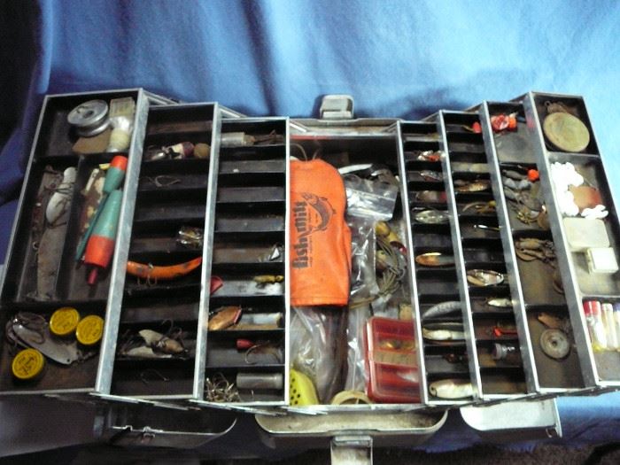 tackle box is full