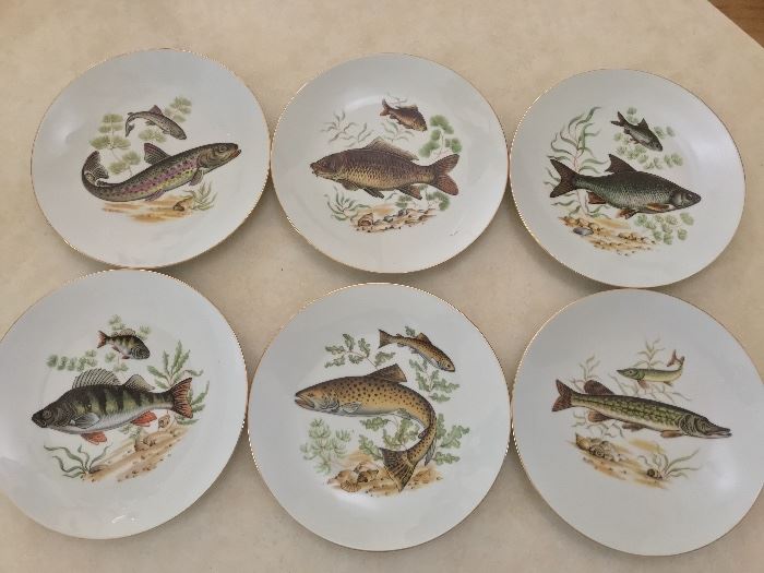 Bareuther Waldsassen fish plates
