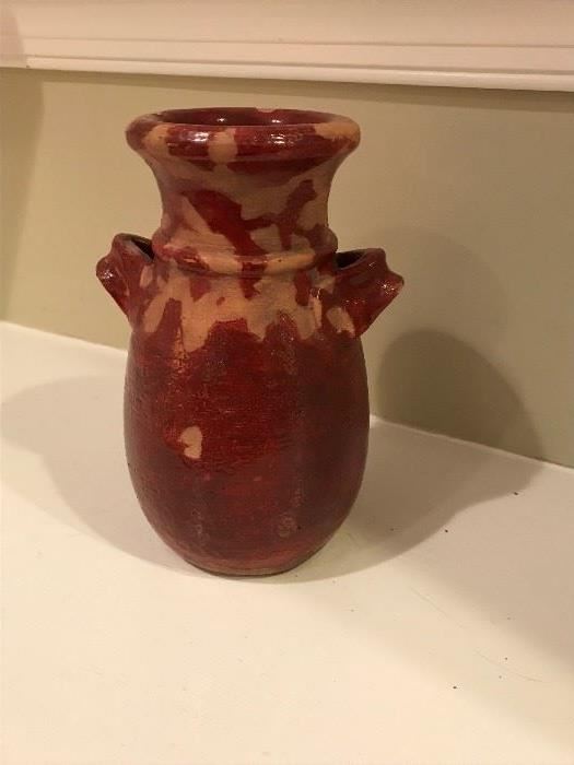 Red Clay Pottery Vase
