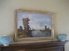 Labau landscape oil painting