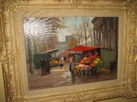 Edouard Cortes painting