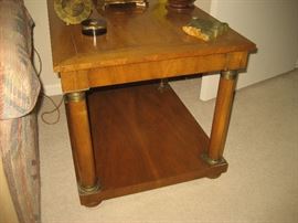 Pair of end tables