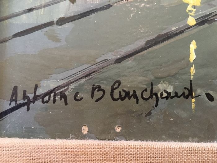 Antione Blanchard signature