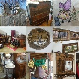 Great sale full of tools, Western items, and Barber supply!