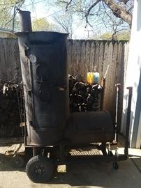 smoker on wheels