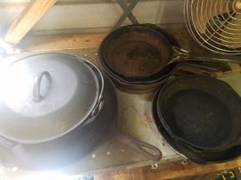 cast iron pans