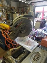 Ridgid miter saw