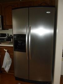 Whirlpool Stainless Side-by-Side