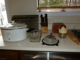 Food Saver, Henckels Knives, etc