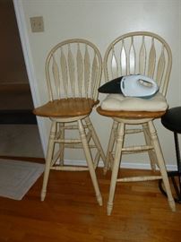 Nice pair of swivel bar stools