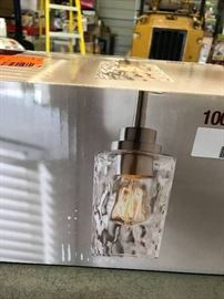 New in box mini pendant light fixture
