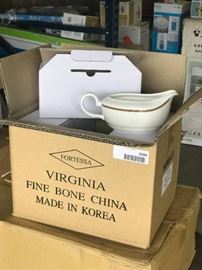 Carton of 6 - Fortessa Napa Burgundy Gravy Boats