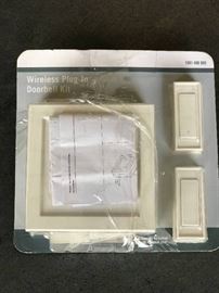 Wireless plug in doorbell