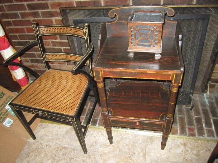 Misc. antique furniture