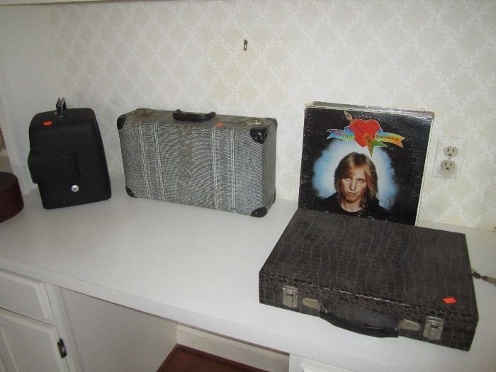 Suitcases and LPs
