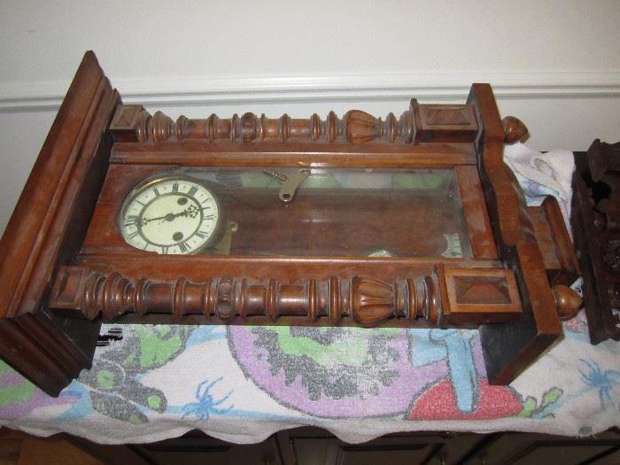 Collection of antique clocks