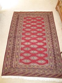 Many oriental rugs