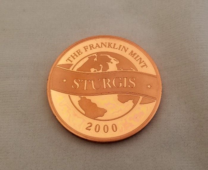 2000 Sturgis Black Hills Rally Token Franklin Mint