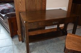 Antique Writing Desk 24" X 40" X 30"