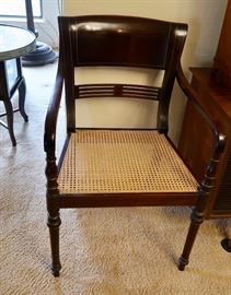 Antique Cane Seat Side Chair - Excellent Condition